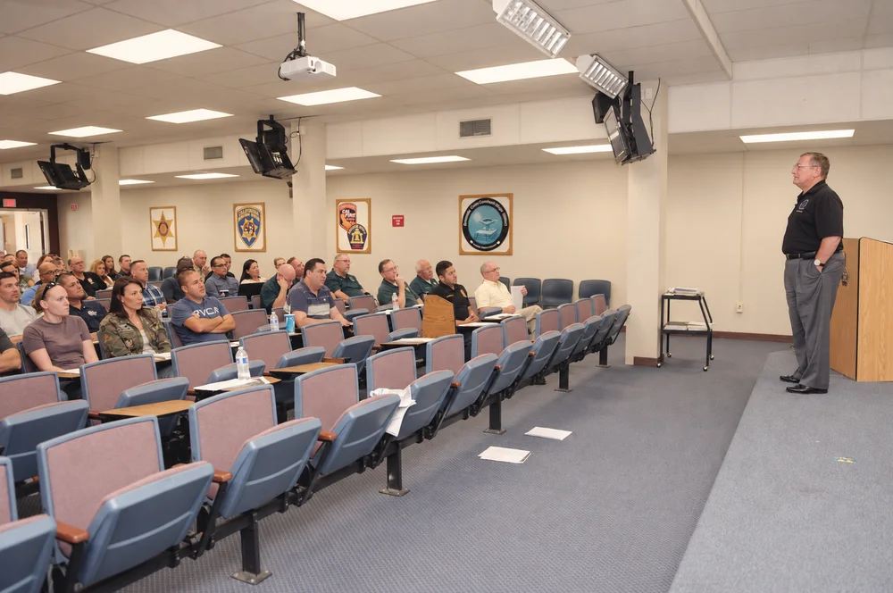 John Cooley leads a seminar