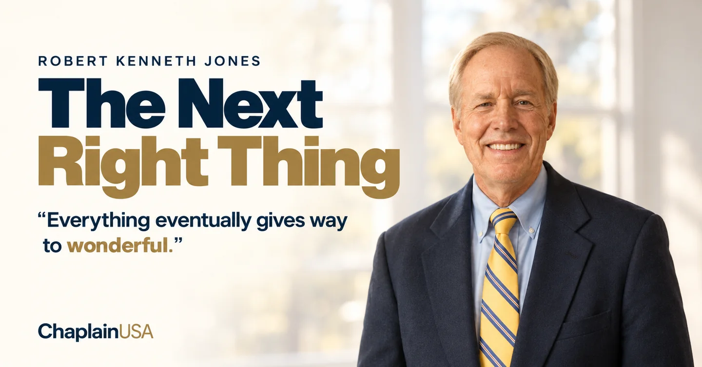 The Next Right Thing — Robert Kenneth Jones